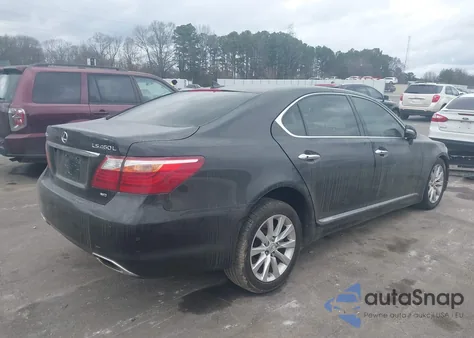 2010 Lexus Ls 460 L z USA, uszkodzony, nr VIN JTHDL5EF5A5001862